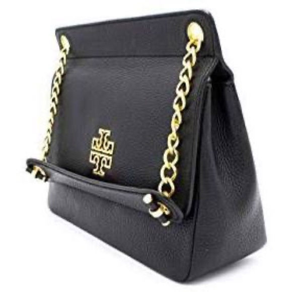 🆕 Authentic Tory Burch Britten Flap Shoulder Bag - Picture 9 of 10
